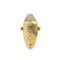 Bague 54 Bibi van der Velden Scarabée - Bague en or jaune avec diamants et tsavorites 58 Facettes 250368R