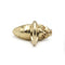 Bague 54 Bibi van der Velden Scarabée - Bague en or jaune avec diamants et tsavorites 58 Facettes 250368R