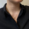 Collier Collier pendentif en or rose 750‰ et diamant brun 1,01 ct 58 Facettes 260083R
