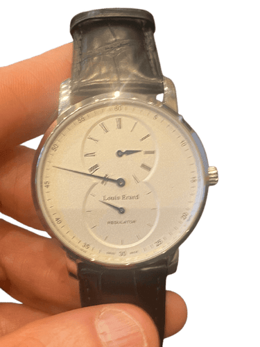 Montre Louis Erard - Montre Régulateur en acier 40 mm 58 Facettes LP228