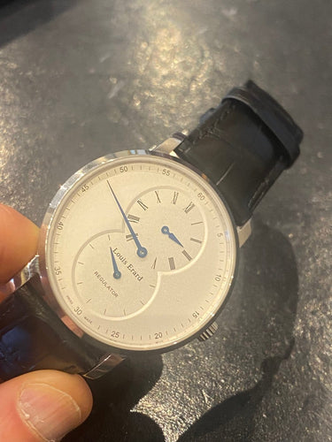 Montre Louis Erard - Montre Régulateur en acier 40 mm 58 Facettes LP228