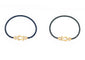 Bracelet FRED Force 10 - Bracelet moyen modèle en or jaune 18k et diamants 58 Facettes 273902