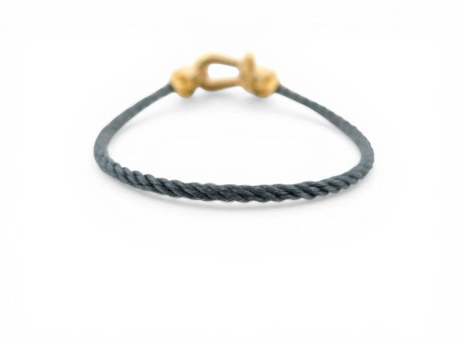 Bracelet FRED Force 10 - Bracelet moyen modèle en or jaune 18k et diamants 58 Facettes 273902