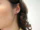 Boucles d'oreilles Poiray Lolita - Boucles d'oreilles puces en or jaune 18k et rhodolites 58 Facettes 273755
