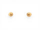 Boucles d'oreilles Poiray Lolita - Boucles d'oreilles puces en or jaune 18k et rhodolites 58 Facettes 273755