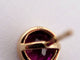 Boucles d'oreilles Poiray Lolita - Boucles d'oreilles puces en or jaune 18k et rhodolites 58 Facettes 273755