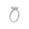 Bague 54 ANADIA - Bague en or blanc avec diamants de laboratoire 1,85 ct 58 Facettes UKD364773MM