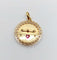 Pendentif Pendentif médaille d’amour en or rose 18k, rubis synthétique 58 Facettes A06908