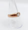 Bague 58.5 Bague jonc antique en or rose 18k avec diamant taille ancienne 58 Facettes A06899