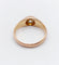 Bague 58.5 Bague jonc antique en or rose et diamant taille ancienne 58 Facettes A06899
