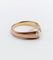Bague 58.5 Bague jonc antique en or rose 18k avec diamant taille ancienne 58 Facettes A06899