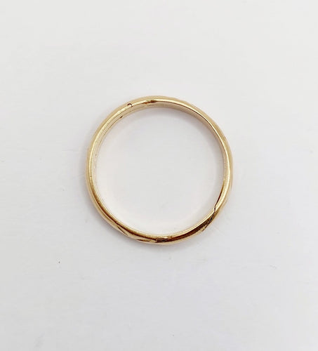 Bague 59 Alliance jumelée victorienne - Bague en or rose 18 k (circa 1880) 58 Facettes A06860