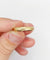 Bague 59 Alliance jumelée victorienne - Bague en or rose 18 k (circa 1880) 58 Facettes A06860
