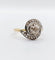 Bague 55 Bague tourbillon antique en or 18k et platine, diamants 58 Facettes A06861