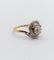 Bague 55 Bague tourbillon antique en or 18k et platine, diamants 58 Facettes A06861