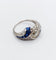 Bague 54.5 Bague Art déco - Diamant taille ancienne 1,60 ct en or blanc 18k 58 Facettes A06886