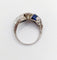 Bague 54.5 Bague Art déco - Diamant taille ancienne 1,60 ct en or blanc 18k 58 Facettes A06886