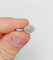Pendentif Pendentif vintage en or blanc 18k avec diamants, marquise 0,48 ct 58 Facettes A06888