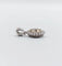 Pendentif Pendentif vintage en or blanc 18k avec diamants, marquise 0,48 ct 58 Facettes A06888