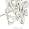 Boucles d'oreilles Boucles d'oreilles feuilles à diamants en or blanc 18 ct 58 Facettes 31914