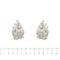 Boucles d'oreilles Boucles d'oreilles feuilles à diamants en or blanc 18 ct 58 Facettes 31914
