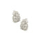 Boucles d'oreilles Boucles d'oreilles feuilles à diamants en or blanc 18 ct 58 Facettes 31914