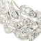 Boucles d'oreilles Boucles d'oreilles feuilles à diamants en or blanc 18 ct 58 Facettes 31914