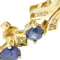 Boucles d'oreilles Boucles d’oreilles pendantes - Or jaune 18 ct, saphirs et diamants 58 Facettes 40862