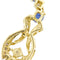 Boucles d'oreilles Boucles d’oreilles pendantes - Or jaune 18 ct, saphirs et diamants 58 Facettes 40862