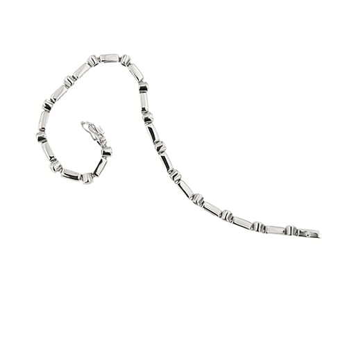 Bracelet Bracelet tennis - Bracelet en or blanc 18 ct et diamants 0,48 ct 58 Facettes 39025