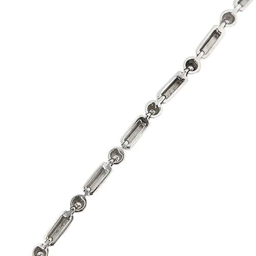 Bracelet Bracelet tennis - Bracelet en or blanc 18 ct et diamants 0,48 ct 58 Facettes 39025