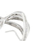 Boucles d'oreilles Boucles d’oreilles à voile en or blanc 18 ct et diamants 58 Facettes 37254
