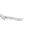 Boucles d'oreilles Boucles d'oreilles créoles ovales en or blanc 18 ct avec diamants 58 Facettes 37200
