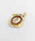 Pendentif Blanchet Limoges - Pendentif Art nouveau en or 18k à plaque émaillée 58 Facettes A06895
