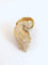 Broche Broche rétro volute en or jaune 18 carats et diamants 58 Facettes BRO67