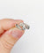 Bague 52 Bague toi et moi antique en or 18k, platine et diamants taille ancienne 58 Facettes A06897