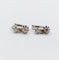 Boucles d'oreilles Art déco - Boucles d'oreilles dormeuses en or blanc 18k et diamants 58 Facettes A06898