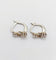 Boucles d'oreilles Art déco - Boucles d'oreilles dormeuses en or blanc 18k et diamants 58 Facettes A06898