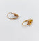 Boucles d'oreilles Boucles d’oreilles dormeuses antiques en or rose 18k cœur 58 Facettes A06903