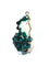 Pendentif Pendentif - Dioptase sur quartz améthyste en or rose 18 carats 58 Facettes 1733915