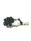 Pendentif Pendentif - Dioptase sur quartz améthyste en or rose 18 carats 58 Facettes 1733915