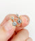Boucles d'oreilles Dormeuses antiques - Boucles d'oreilles en or 18k, platine et diamants 58 Facettes A06906
