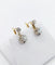 Boucles d'oreilles Dormeuses antiques - Boucles d'oreilles en or 18k, platine et diamants 58 Facettes A06906