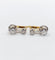 Boucles d'oreilles Dormeuses antiques - Boucles d'oreilles en or 18k, platine et diamants 58 Facettes A06906