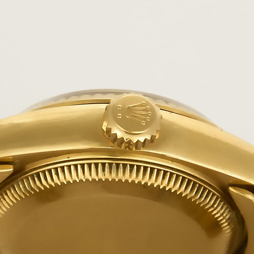 Montre ROLEX - Lady Datejust - Iconique et rare montre de dame en or jaune à boitier rond et à mouvement automatique 58 Facettes B260081