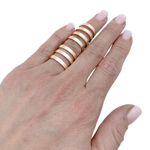 Bague 52 Bague Repossi, "Berbere", or rose. 58 Facettes 35494