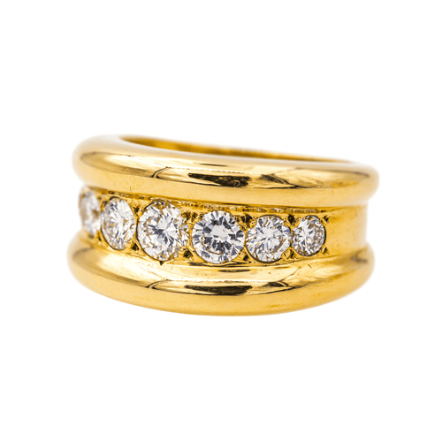 Bague 51 Bague  Or jaune Diamant 58 Facettes 4221377RV