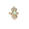 Bague 50 Bague Belle Époque émeraude et diamants en or rose et platine 58 Facettes LMB-351
