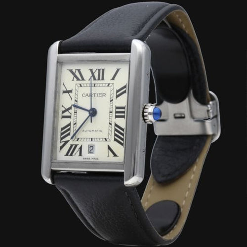 Montre Cartier Montre Tank Solo Xl 58 Facettes MT45663