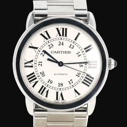 Montre Cartier Montre Ronde Solo De Cartier 58 Facettes MT45796